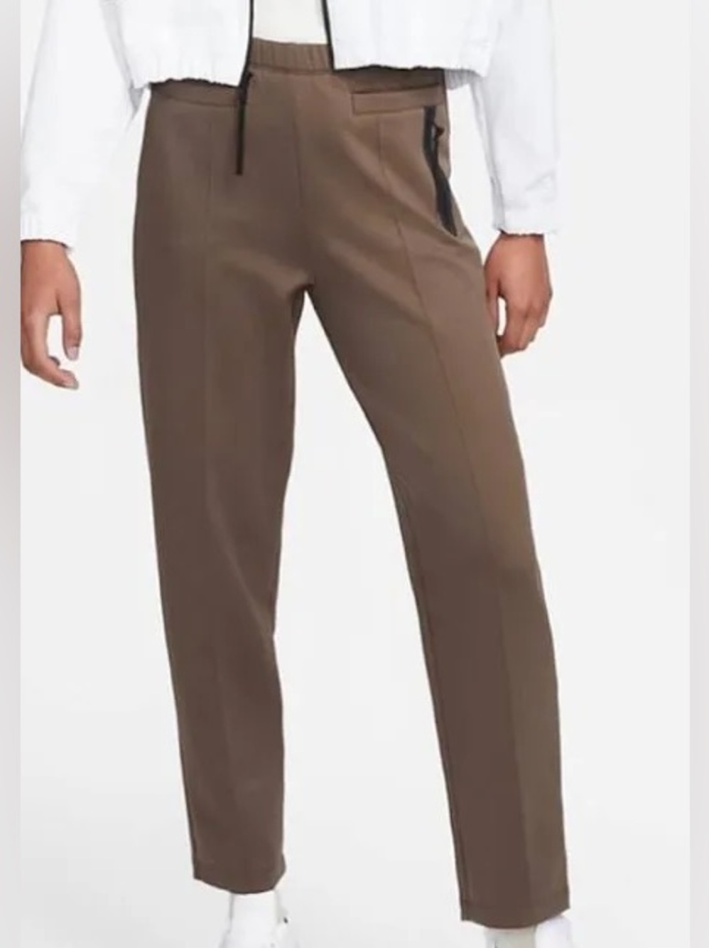 Nike Tech Pack High-Waisted Dri-FIT Pants Brown Size Small